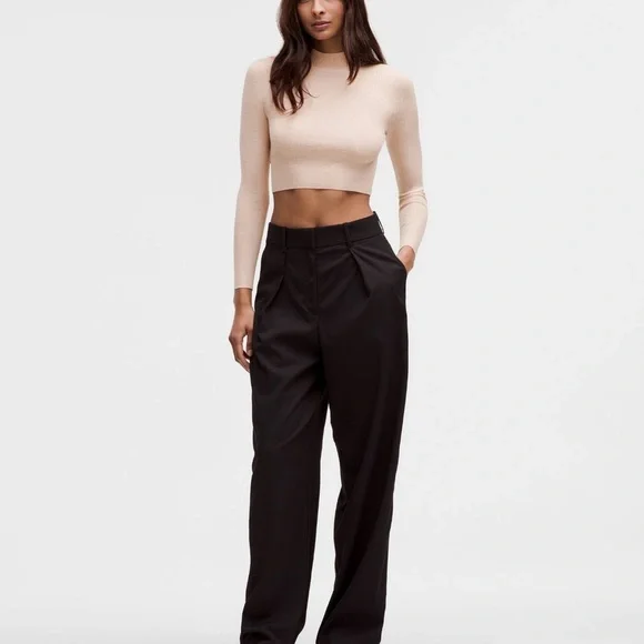 NEW WITH TAGS Lululemon Athletica GLITTER KNIT TWIST BACK LONG SLEVE - Picture 3 of 6